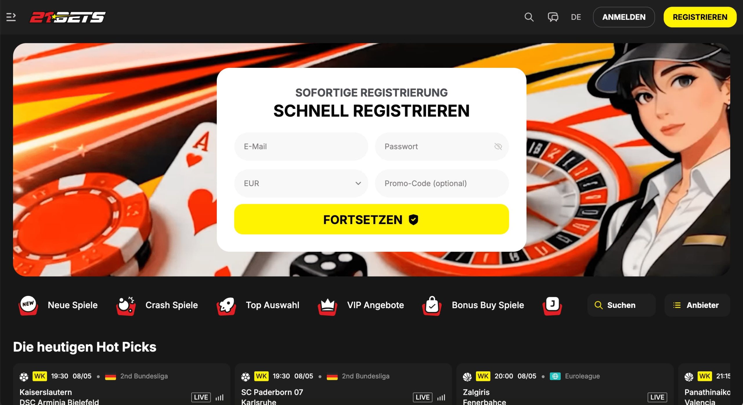 21Bets Casino