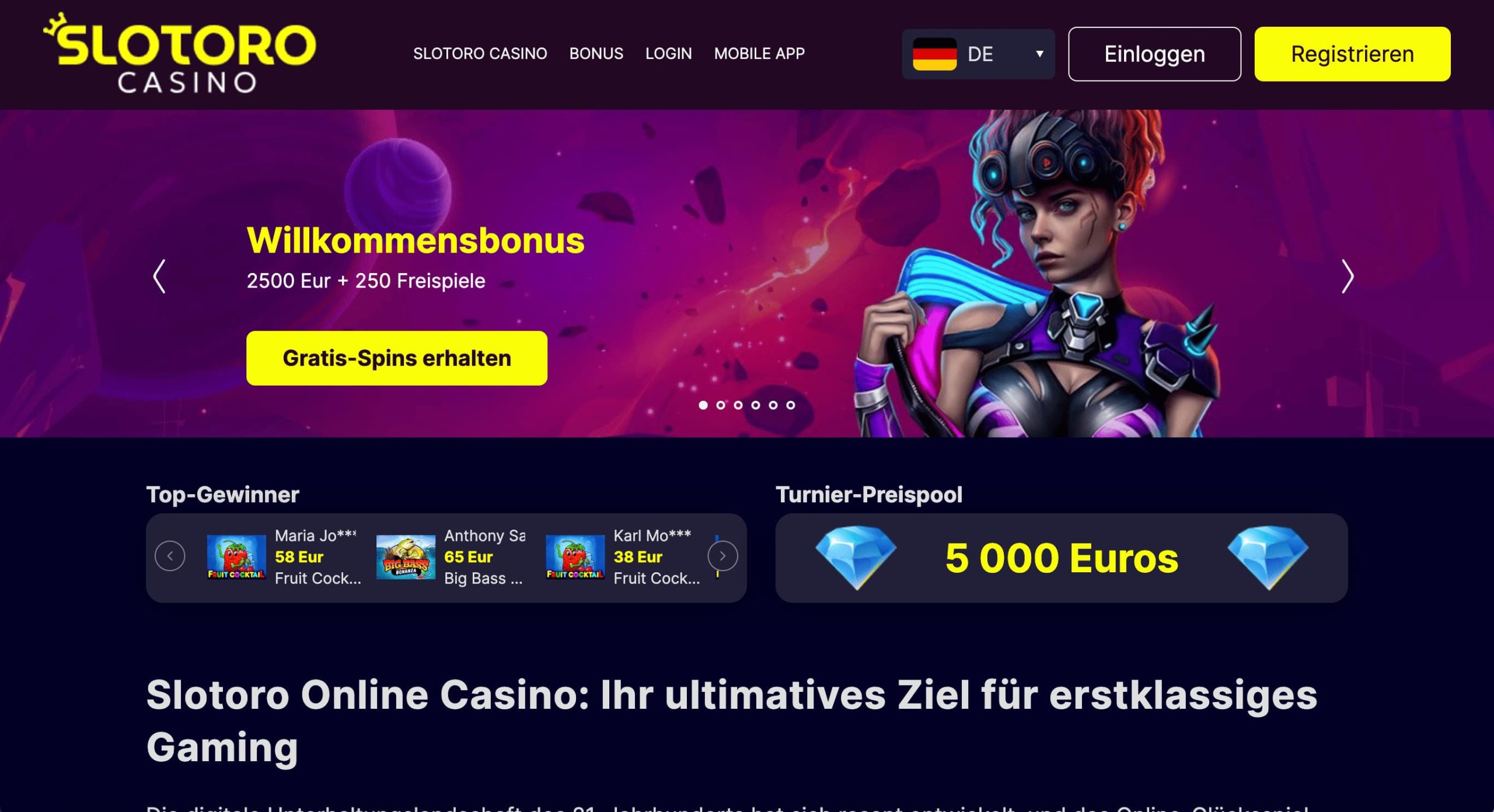 Slotoro Casino